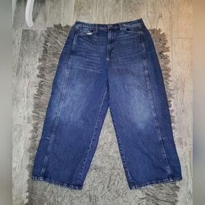 a.n.a Highest Rise Barrel Jean